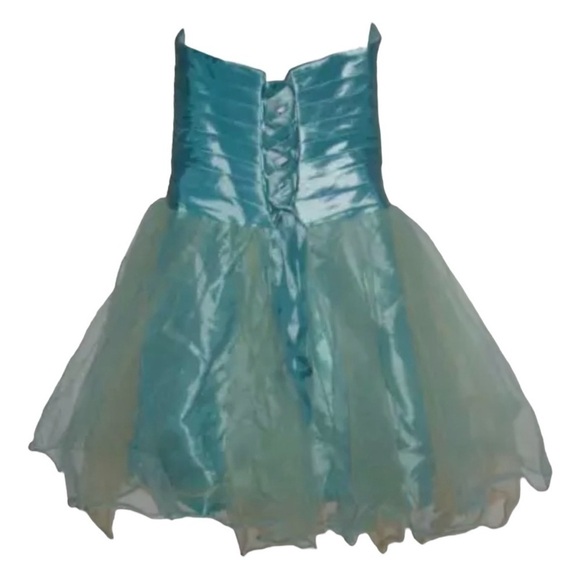 Sarah Bridal Dress Peacock Tulle Sequin Ballet Carrie Bradshaw Tutu Wedding Boho - Picture 7 of 16